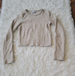 Zara cropped  sweater size Small